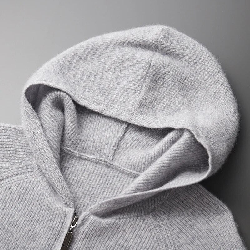 Santino Cashmere Zip Hoodie