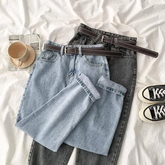 Harper High Waist Boyfriend Jeans