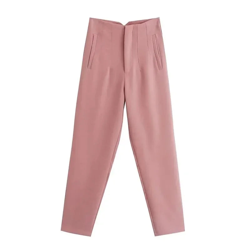 Darcy High-Waist Office Trousers