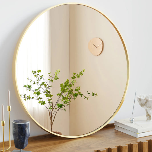 Eloise Round Framed Wall Mirror