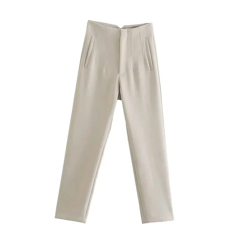 Darcy High-Waist Office Trousers